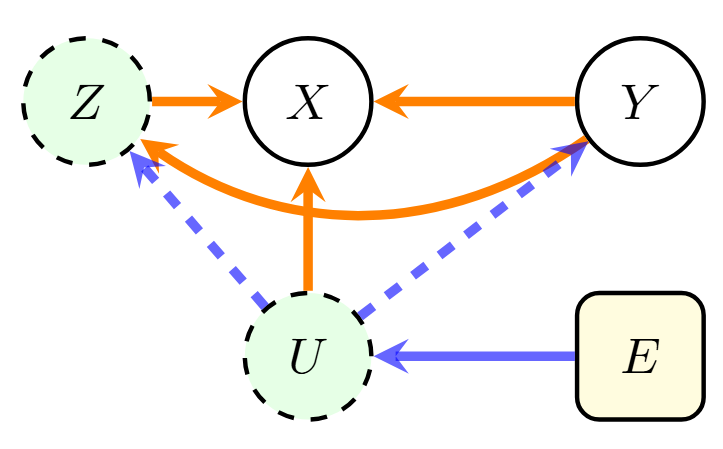 Anti-Causal Diagram